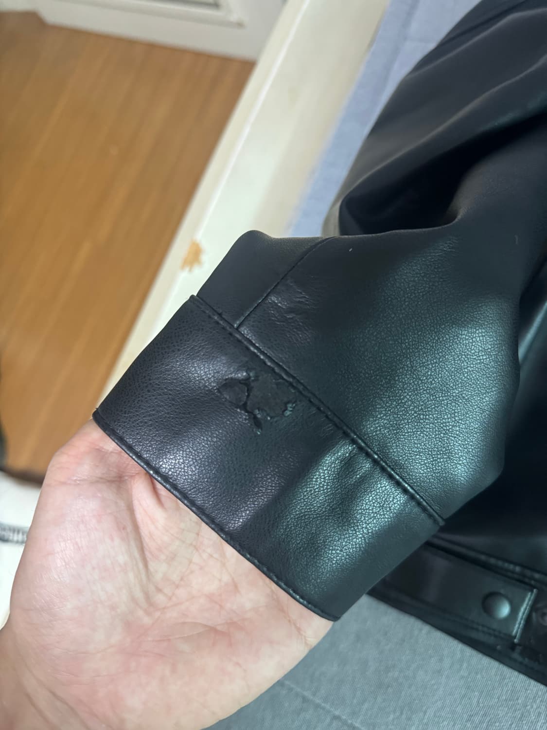 도프제이슨 가죽 자켓 L 상품이미지4