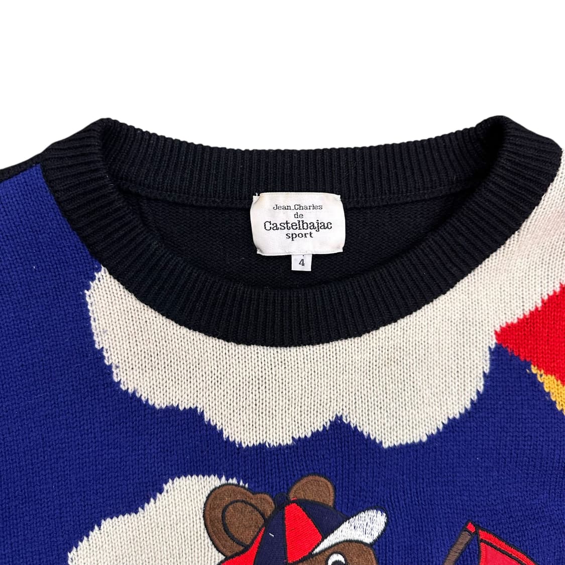 Castelbajac, Bear Embroidery Knit 상품이미지8