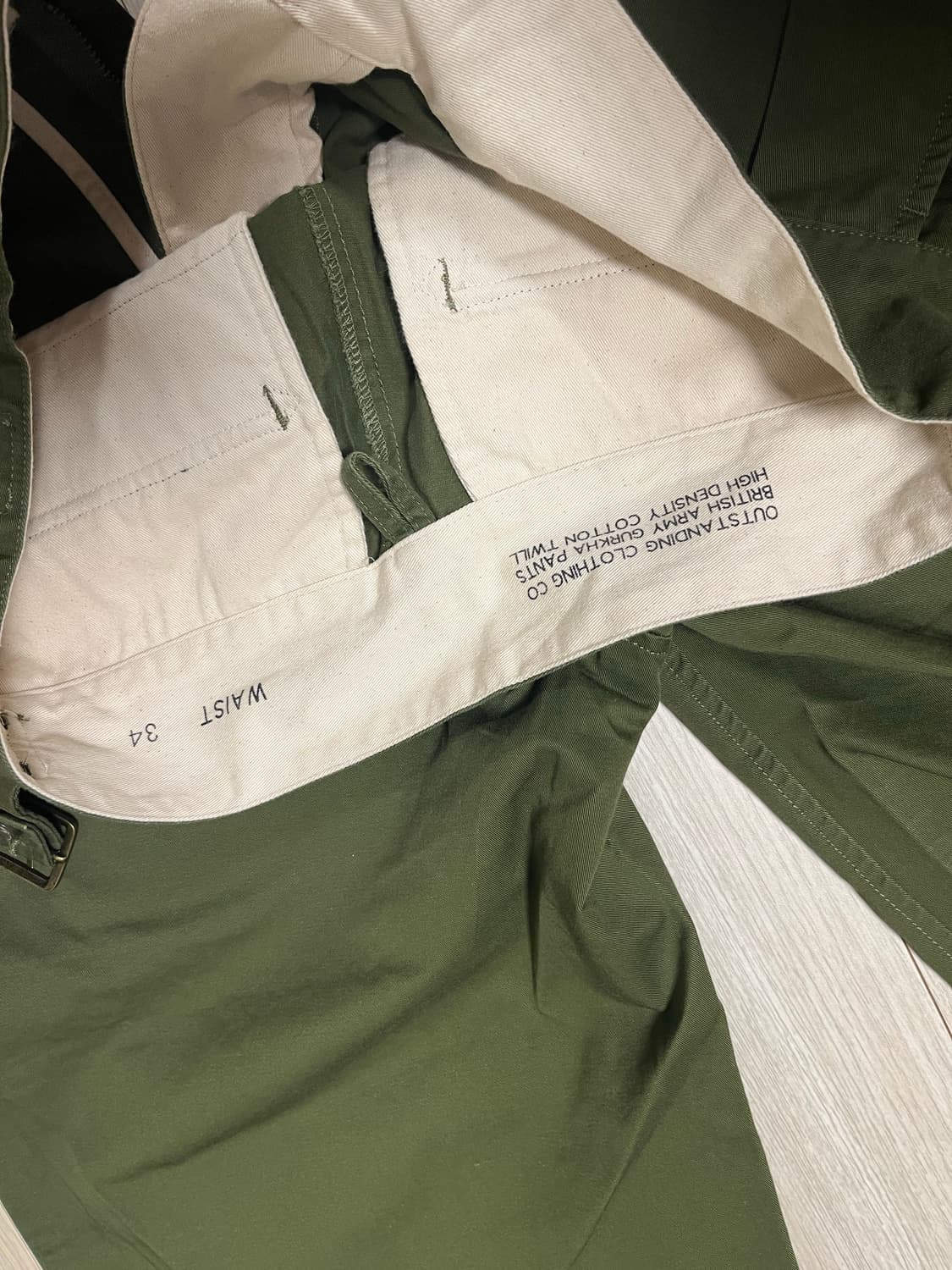 아웃스탠딩 구르카팬츠 L사이즈 상품이미지3