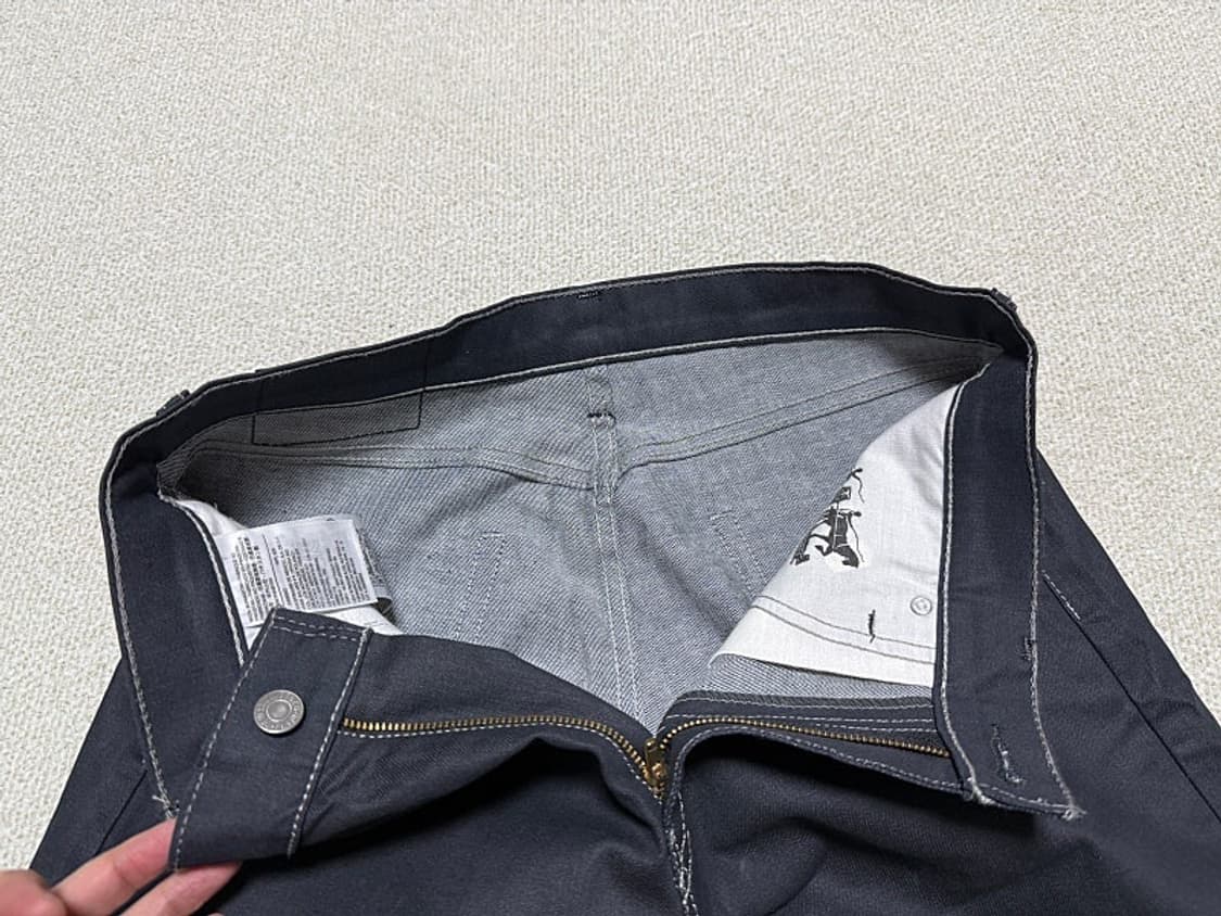 리바이스 504 청바지 여룸용 블랙진 남성용 32인치 미착용품 상품이미지3