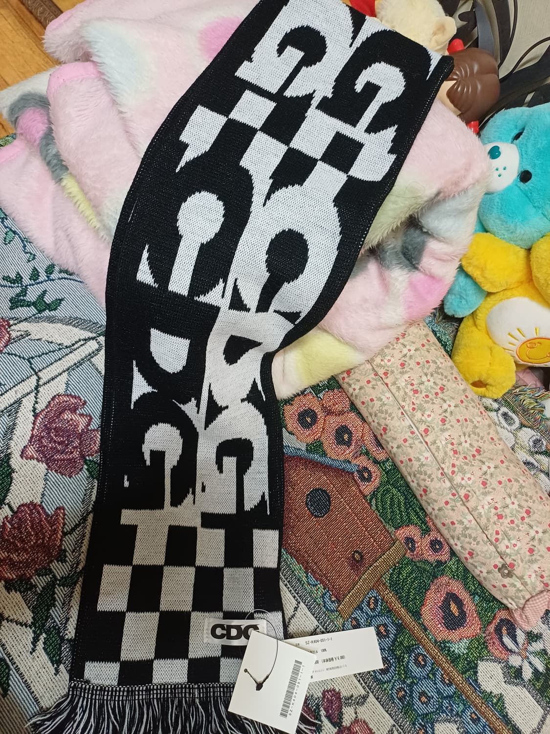 꼼데가르송 머플러 새상품 시즌오프급처 상품이미지2