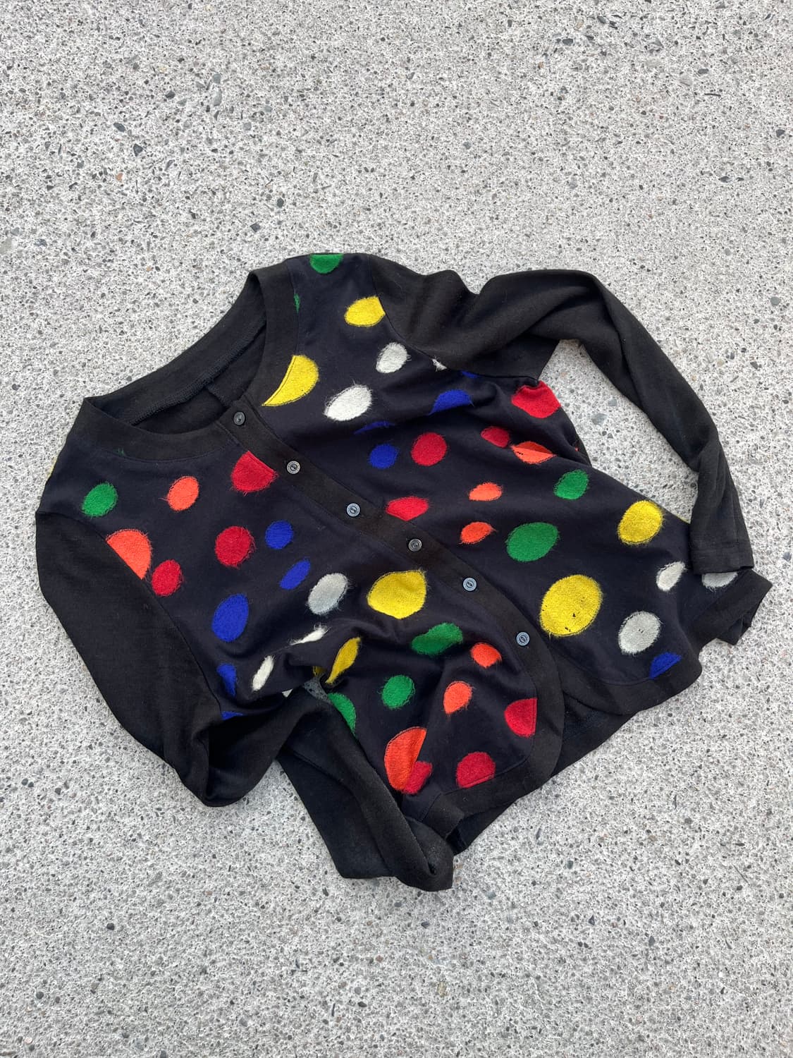 Vintage 도트 가디건  상품이미지1