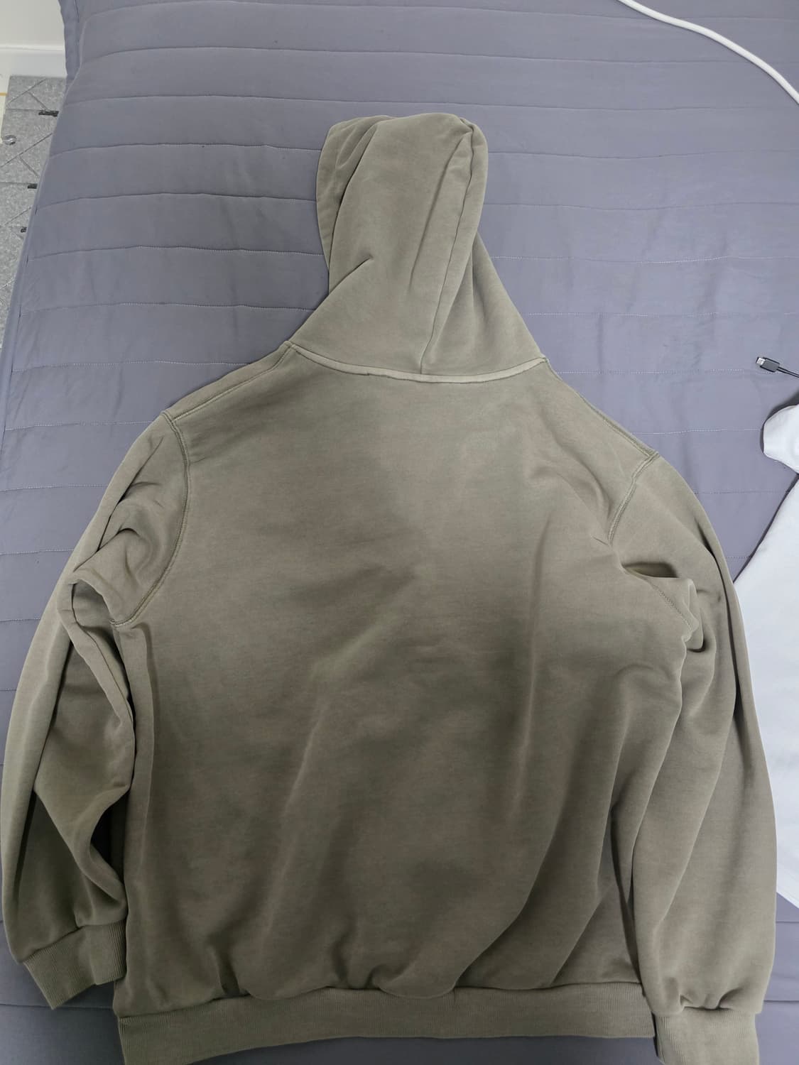 카네이테이 피그먼트 워시드 헨리넥 후디 상품이미지4