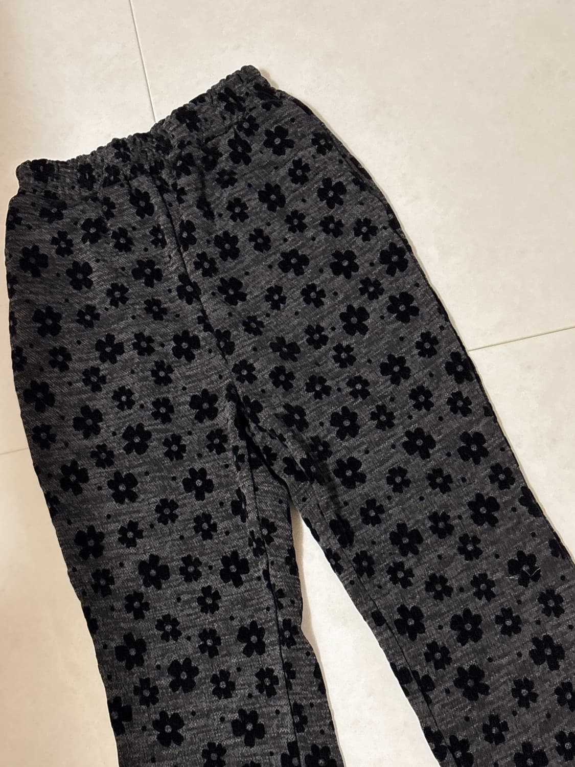 플라워 밴딩 부츠컷 상품이미지4