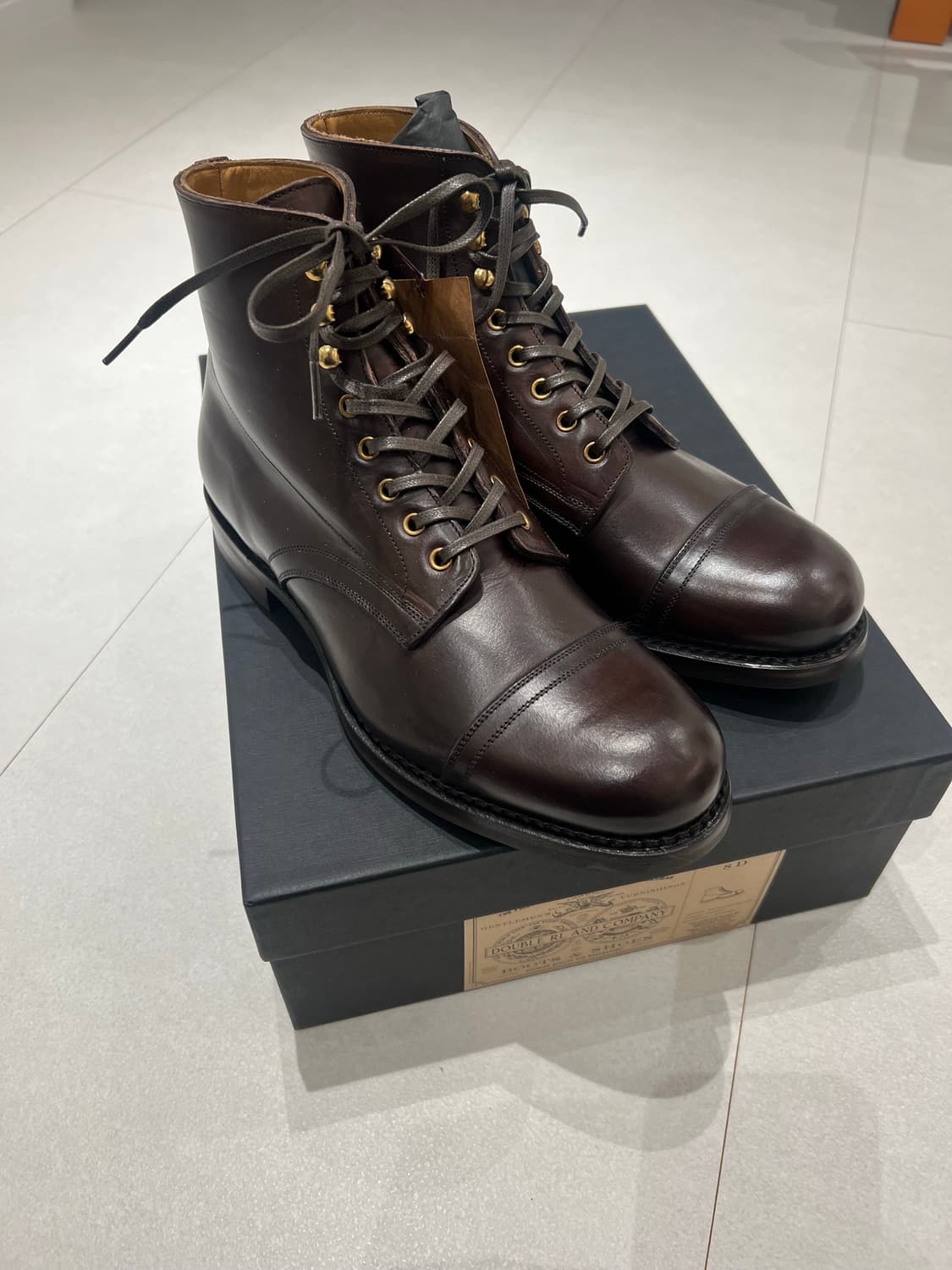 더블알엘 리빙스톤 부츠 브라운 US8 상품이미지1