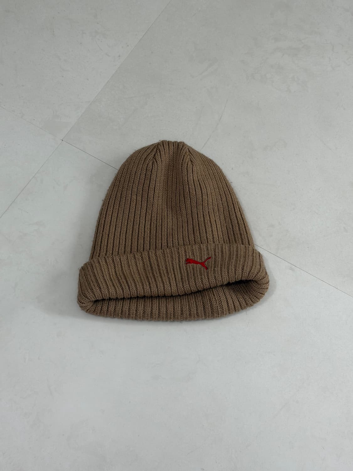 퓨마 베이지 골지 비니 상품이미지2