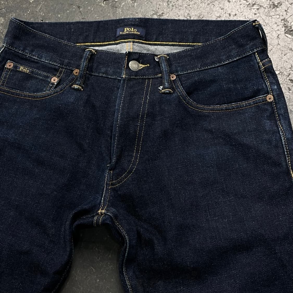 30 폴로 진청 데님팬츠  상품이미지2