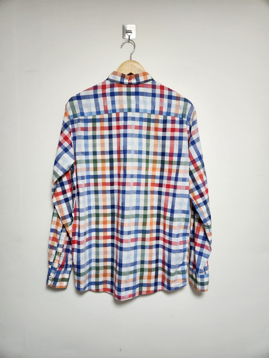 타미힐피거Tommy 체크 셔츠 M - S118 상품이미지2