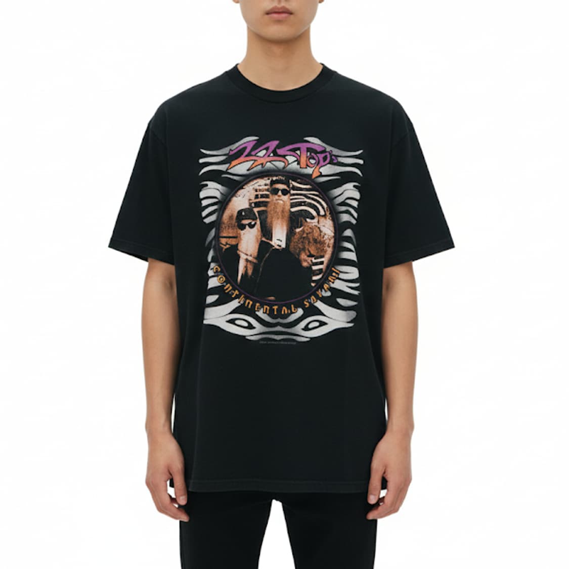 1997년 빈티지 ZZ Top Mean Rhythm 글로벌 투어 티셔츠 상품이미지1