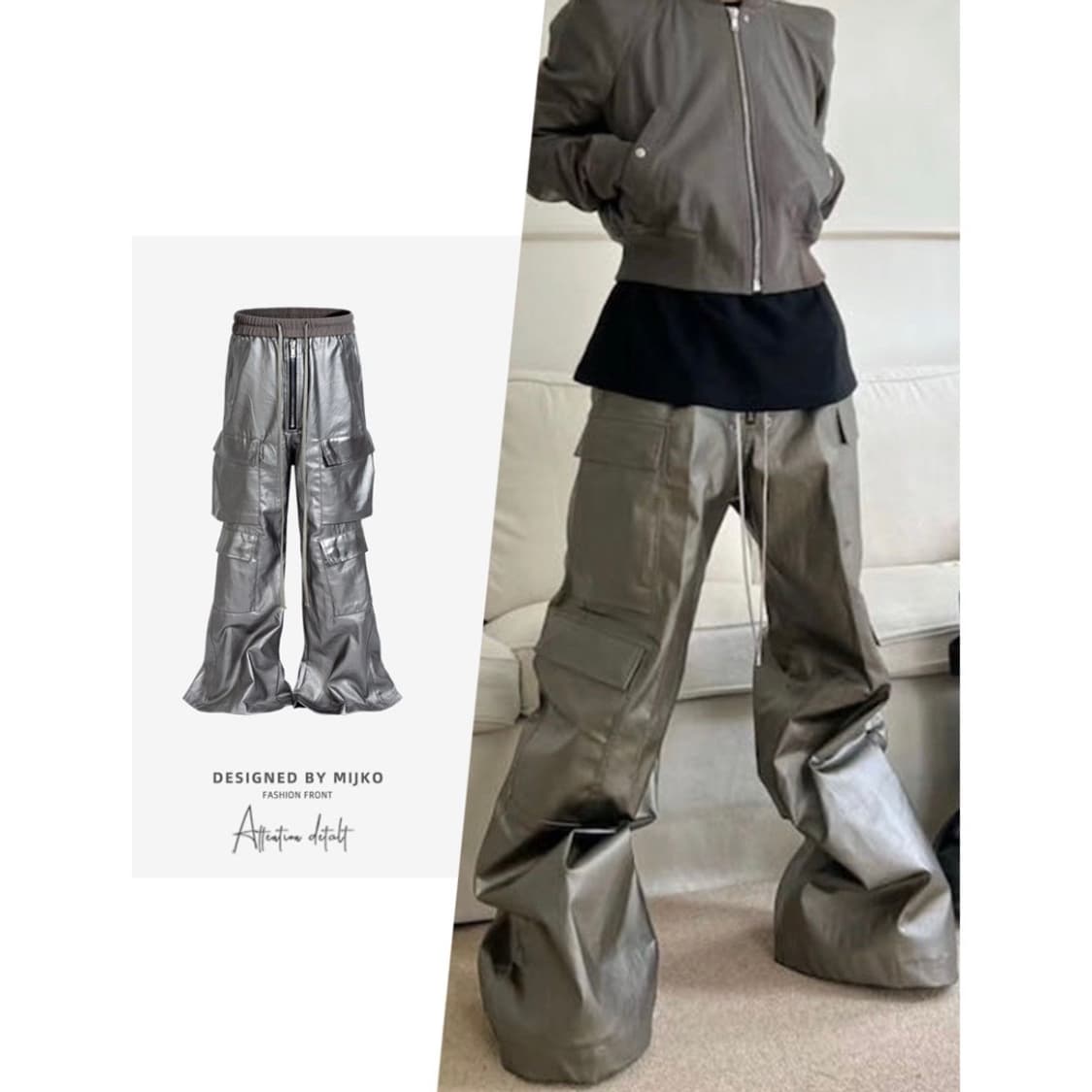 Rick Owens 릭오웬스 LIDO CARGO BELAS 팬츠 새상품 상품이미지8