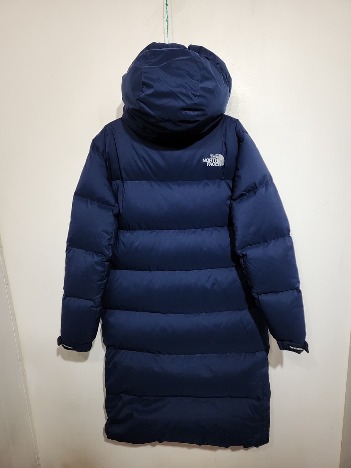 (100) 노스페이스 오리털 롱패딩 점퍼 네이비 다운코트  상품이미지6