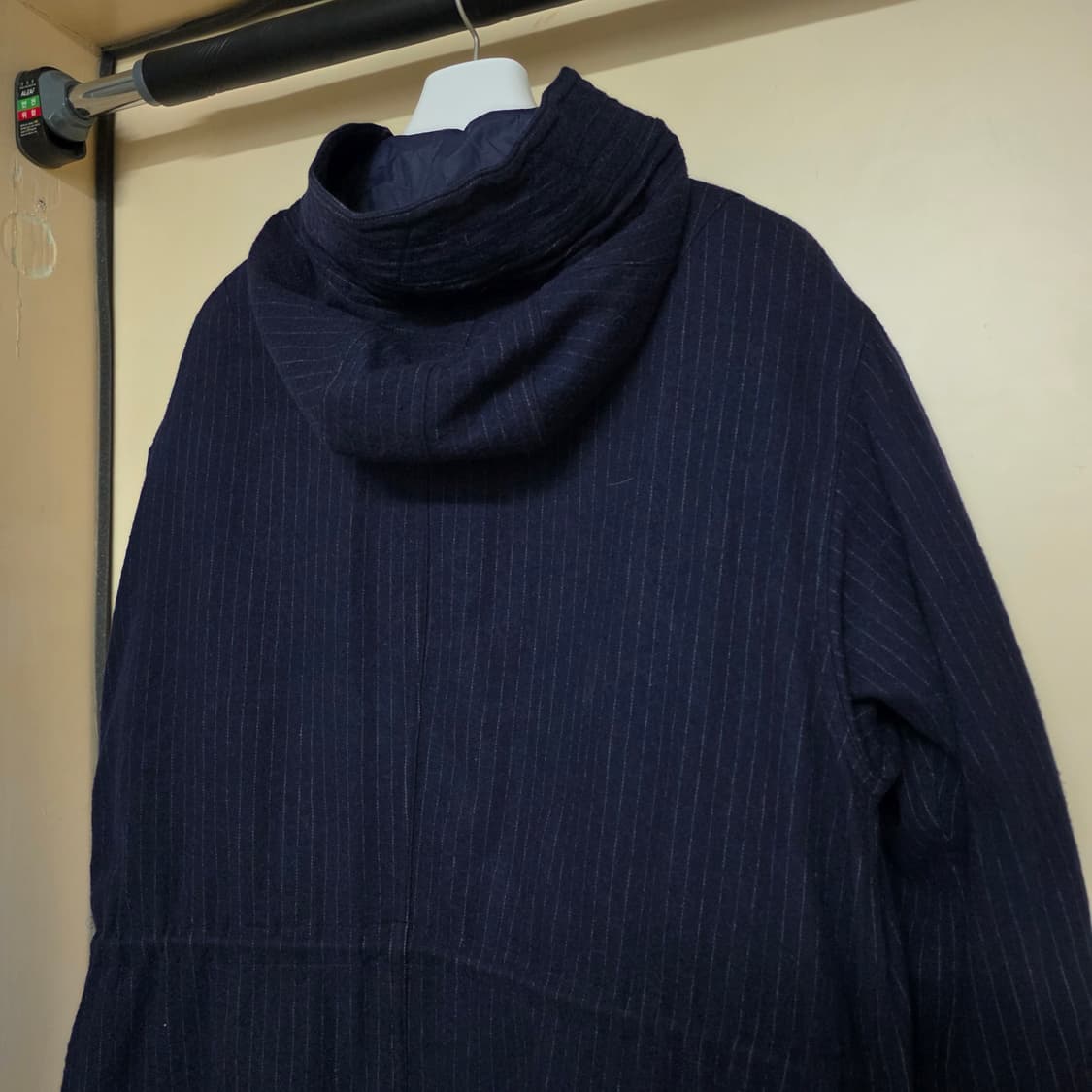 [M] 이스트로그 울 피쉬테일 파카 네이비스트라이프 상품이미지9