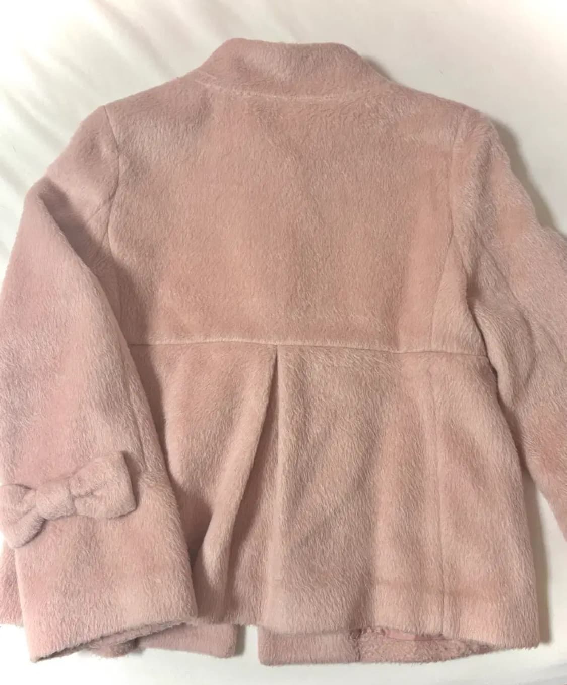 일브 메조피아노깔 갤러리비스콘티 리본 숏코트 자켓 라떼갸루 상품이미지3