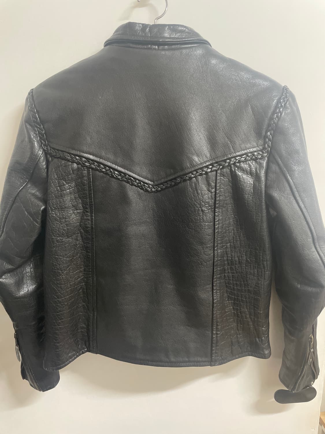 빈티지 바이커 레더자켓 상품이미지2