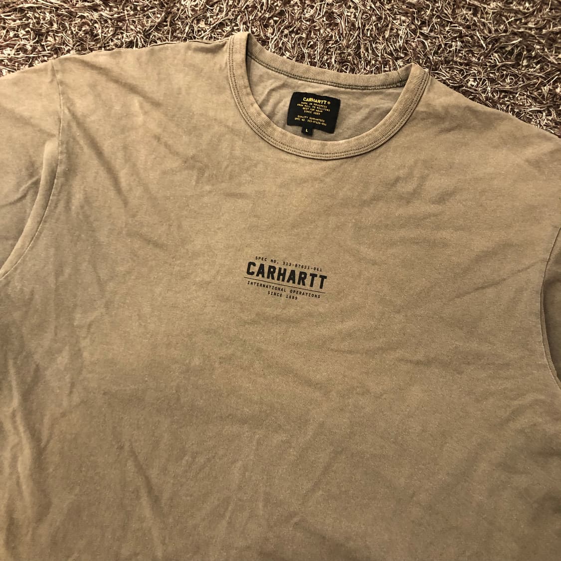 L 칼하트 배틀 크라이 루즈핏 티셔츠 상품이미지1