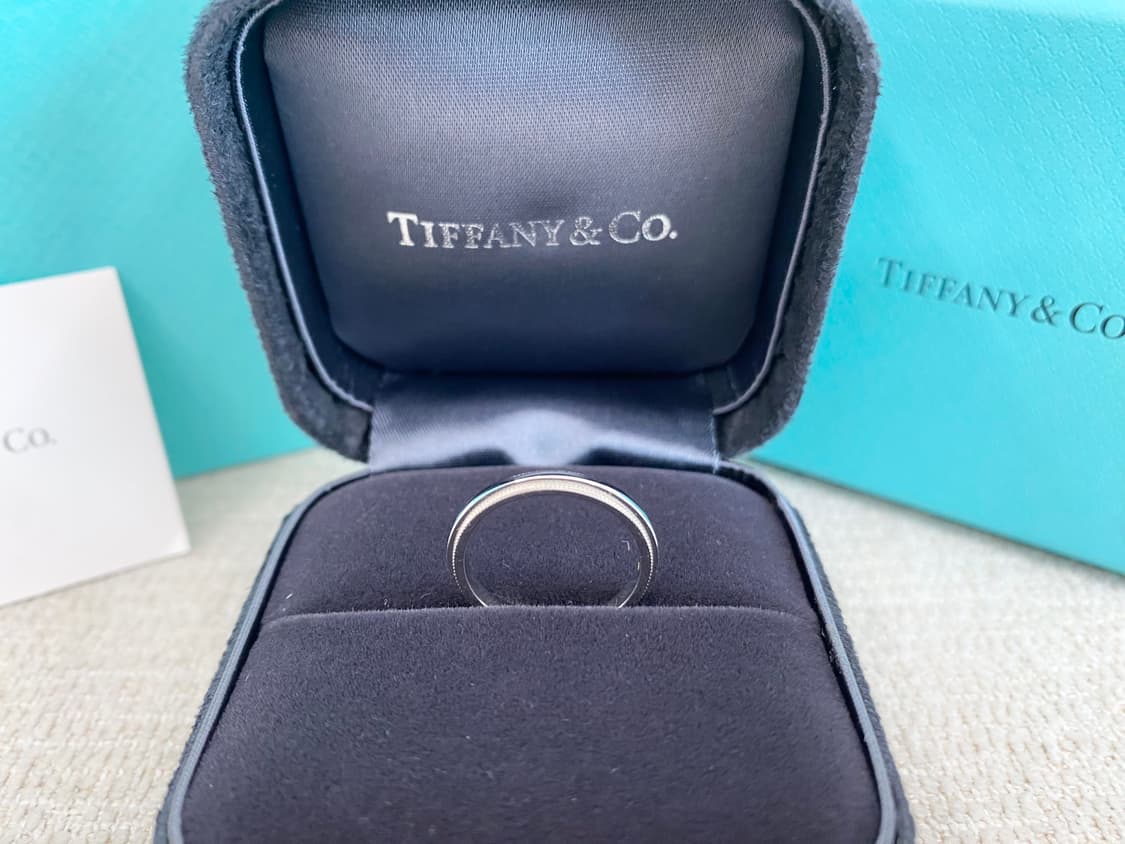 티파니 밀그레인 PT950 백금 49호 2mm 링(국내9호) 상품이미지3