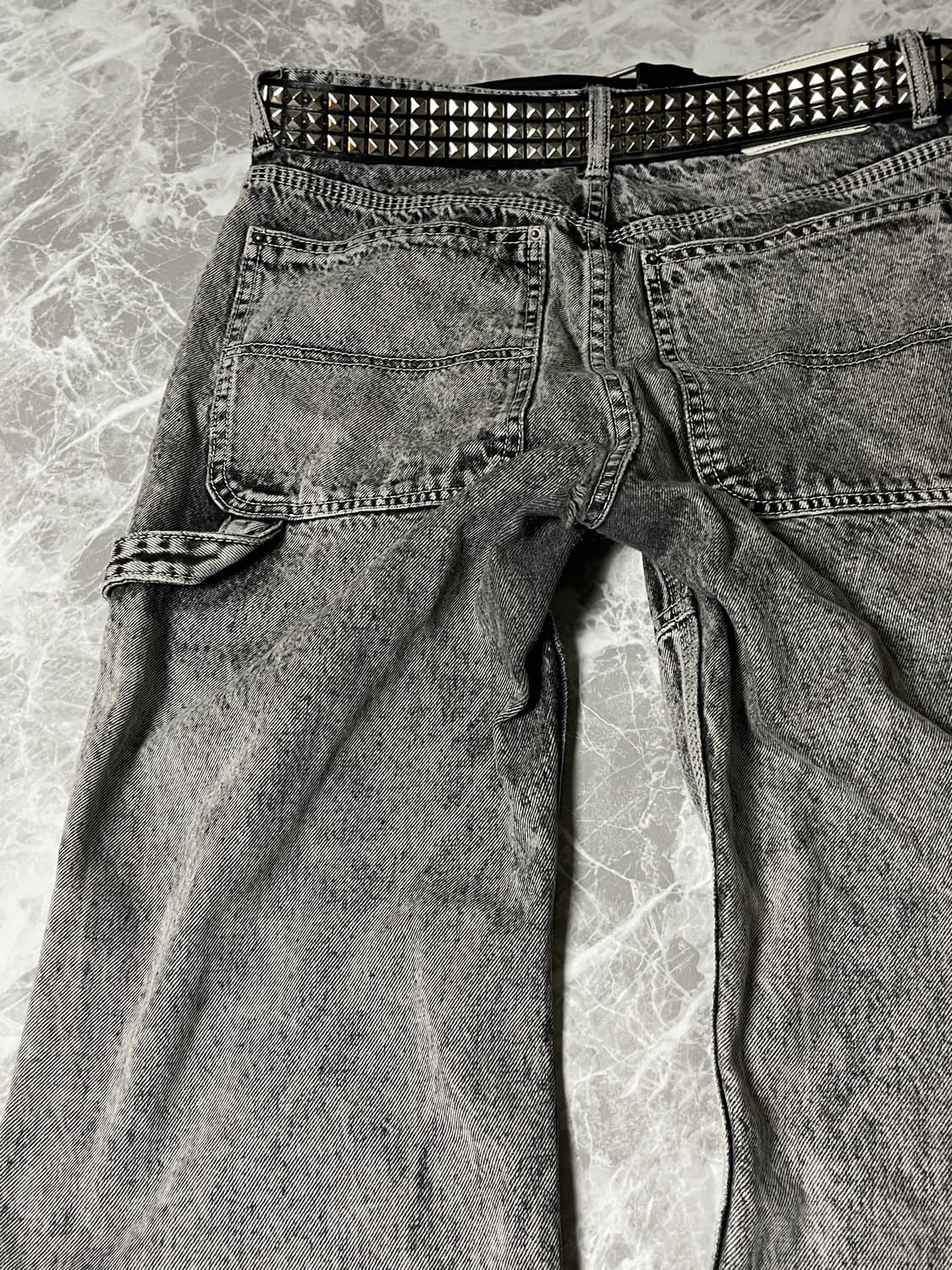 stone washed y2k pants 상품이미지6