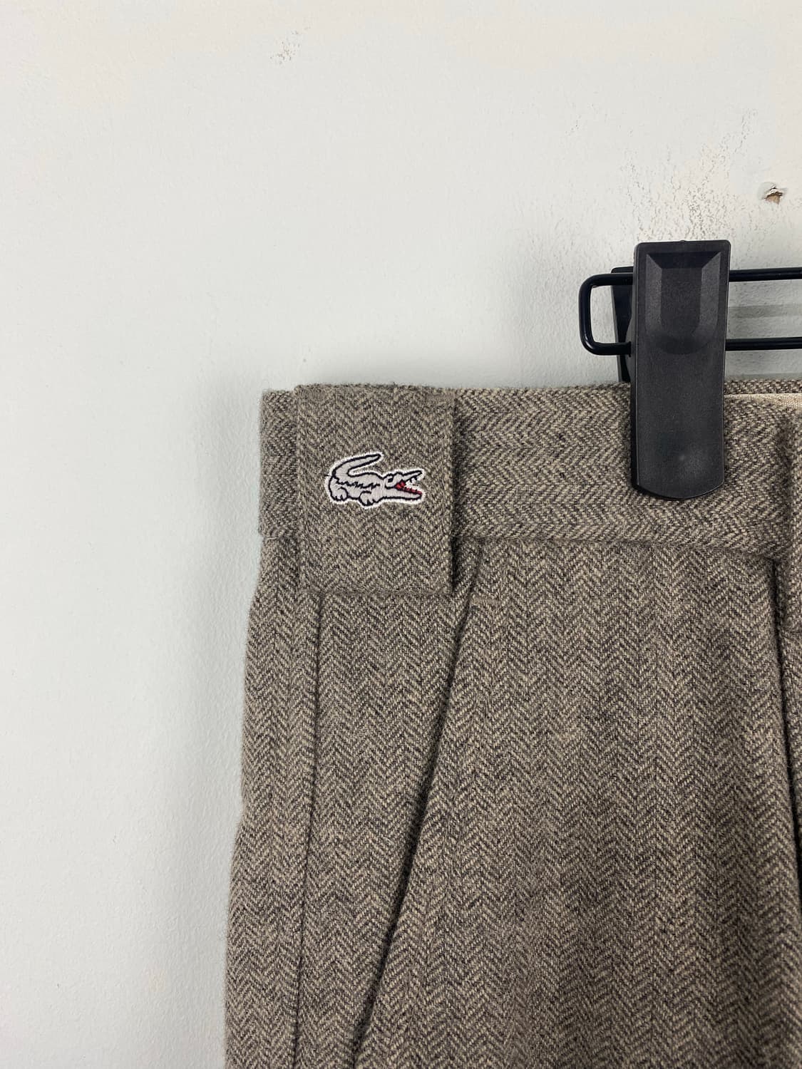 라코스테 울 팬츠 와이드 슬랙스 <485> 상품이미지3