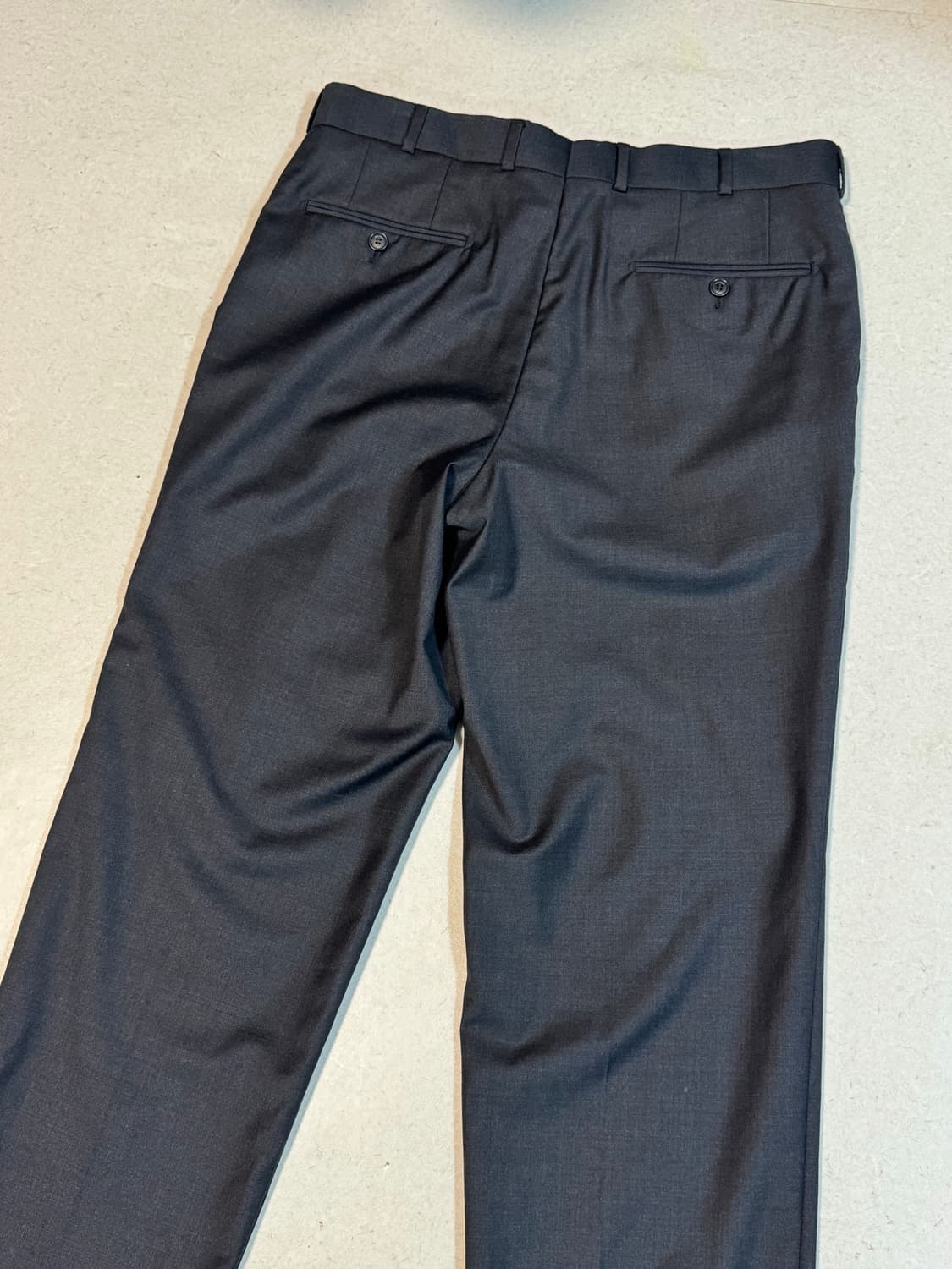 빈티지 울 캐시미어 슬랙스 정장 바지 면 바지 팬츠 상품이미지4