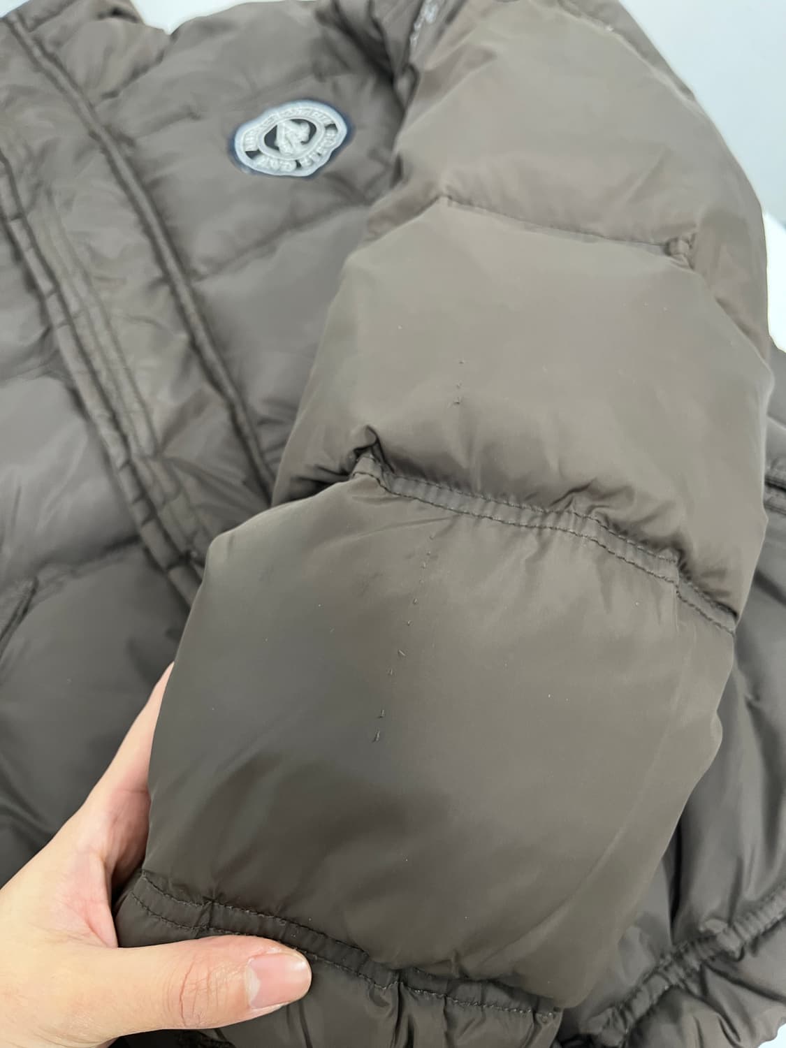 아베크롬비 브라운 패딩 (m) 상품이미지3