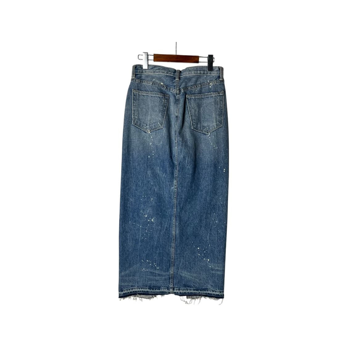 [Helmut Lang] 헬무트랭 페인팅 데님 롱스커트 상품이미지2