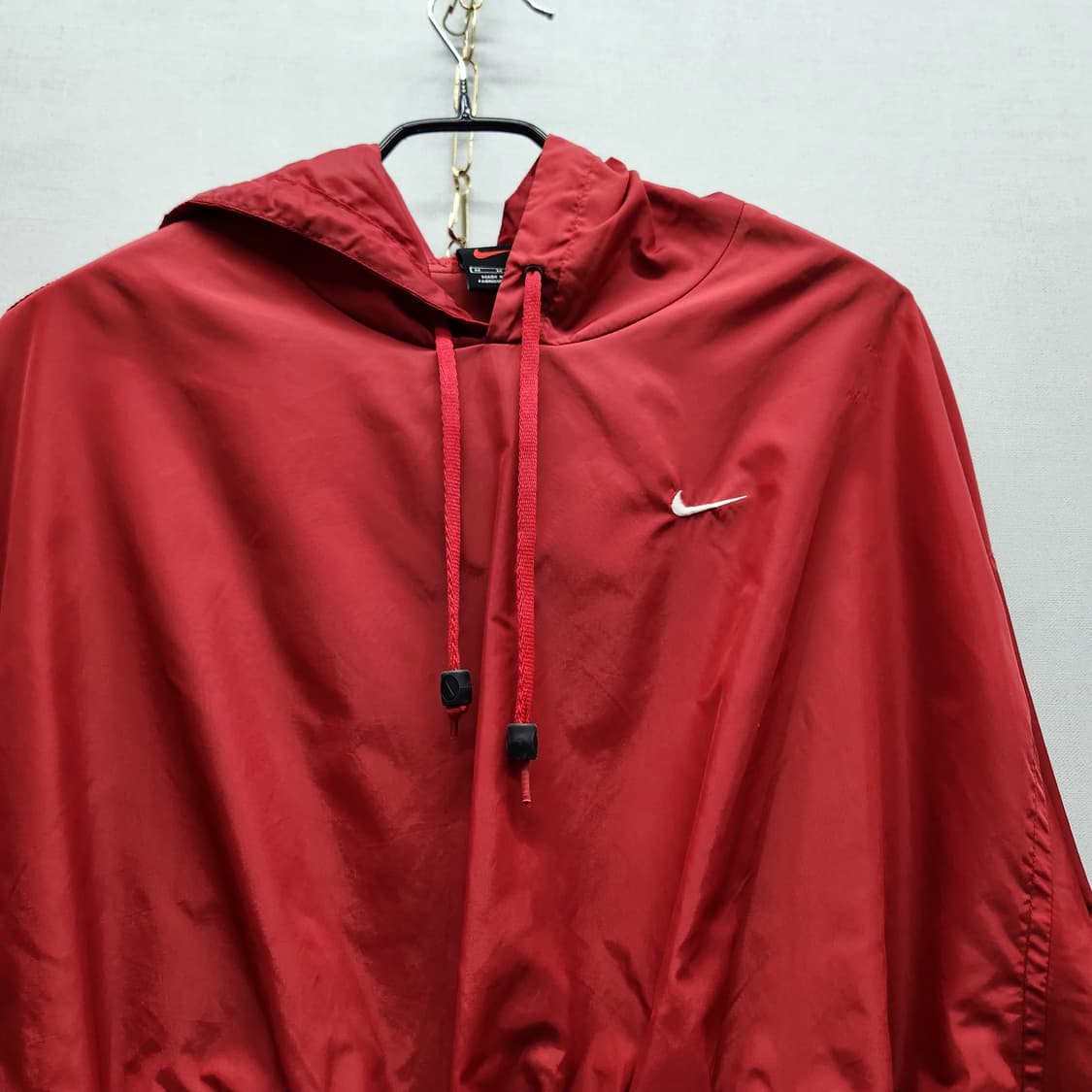 나이키 로고 아노락 후드 크롭 바람막이M(M) 상품이미지2