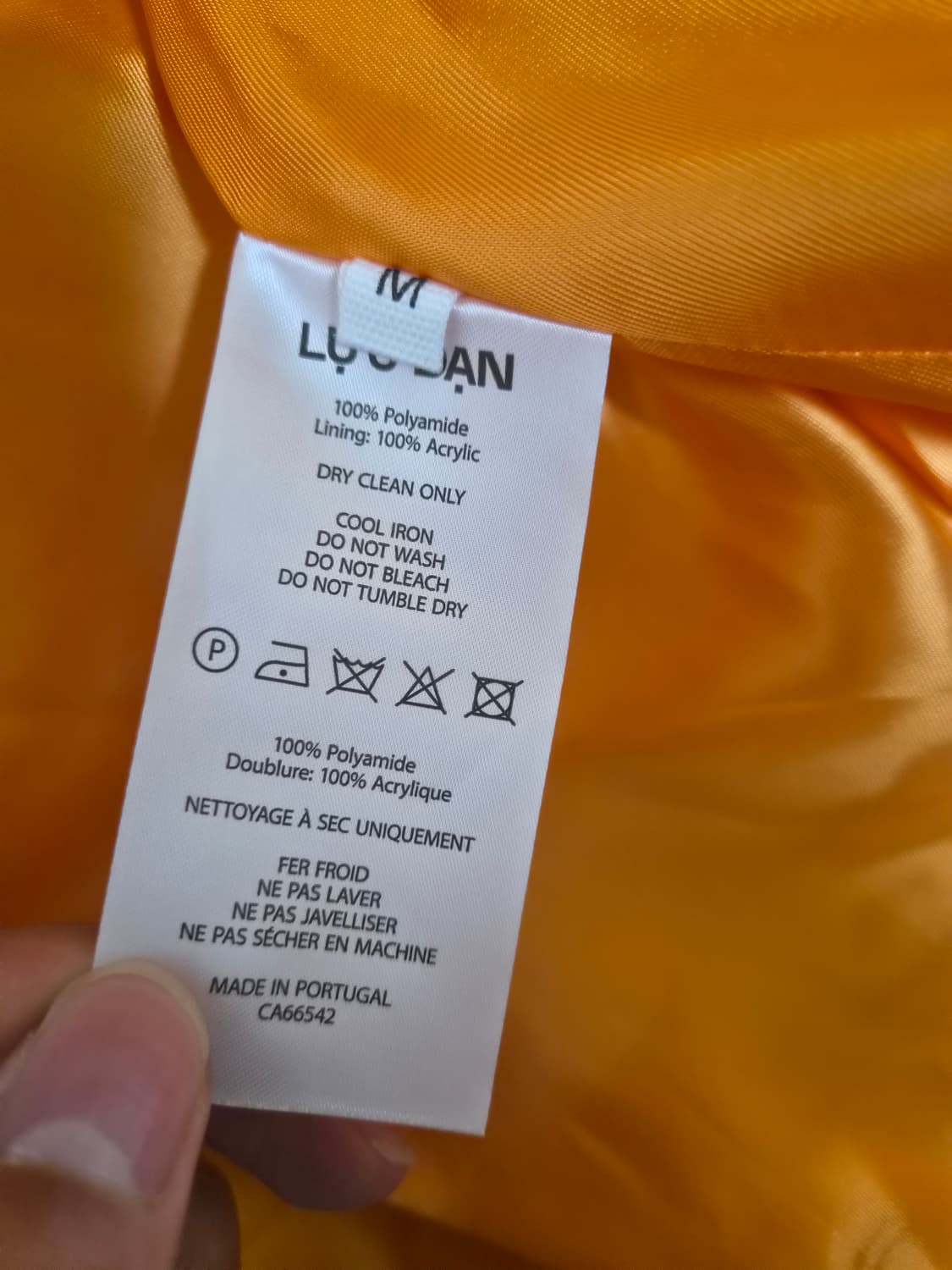 LU'UDAN 루단 패치 봄버 새상품 상품이미지6