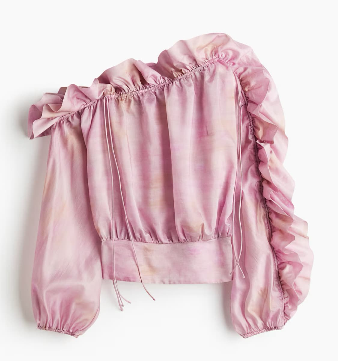 에이치엔엠 프릴 오프숄더 블라우스 상품이미지3