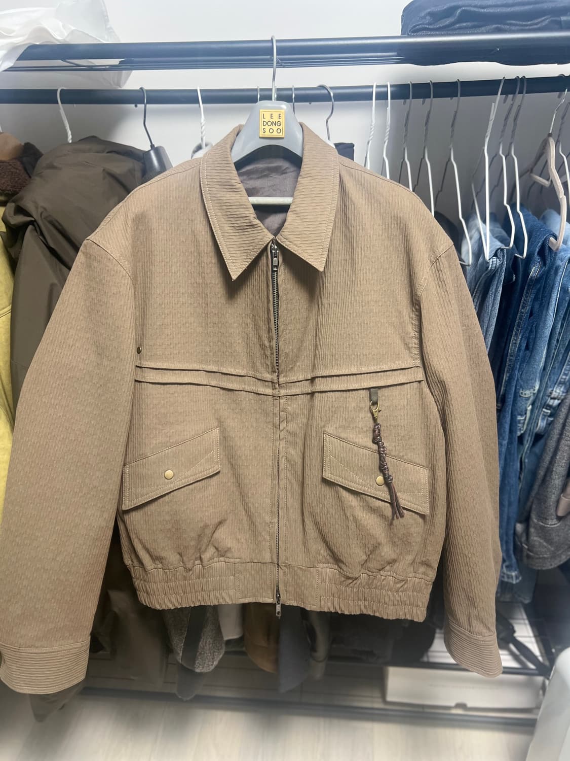 엘무드 더스티 웨스턴 블루종 카키(48) 상품이미지2