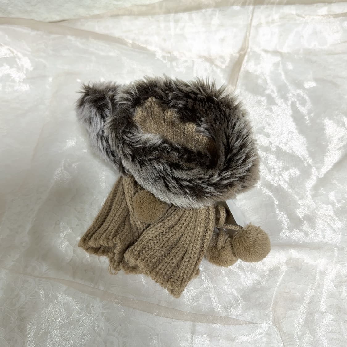 빈티지 퍼 니트 발토시 레그워머 상품이미지2