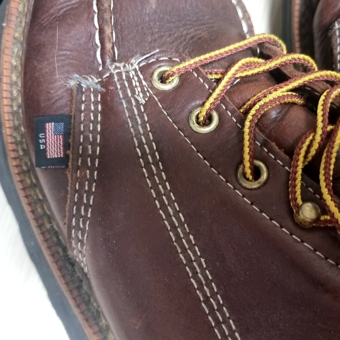 쏘로굿 워커 부츠 브라운 USA 빈티지(us8ee) 상품이미지7