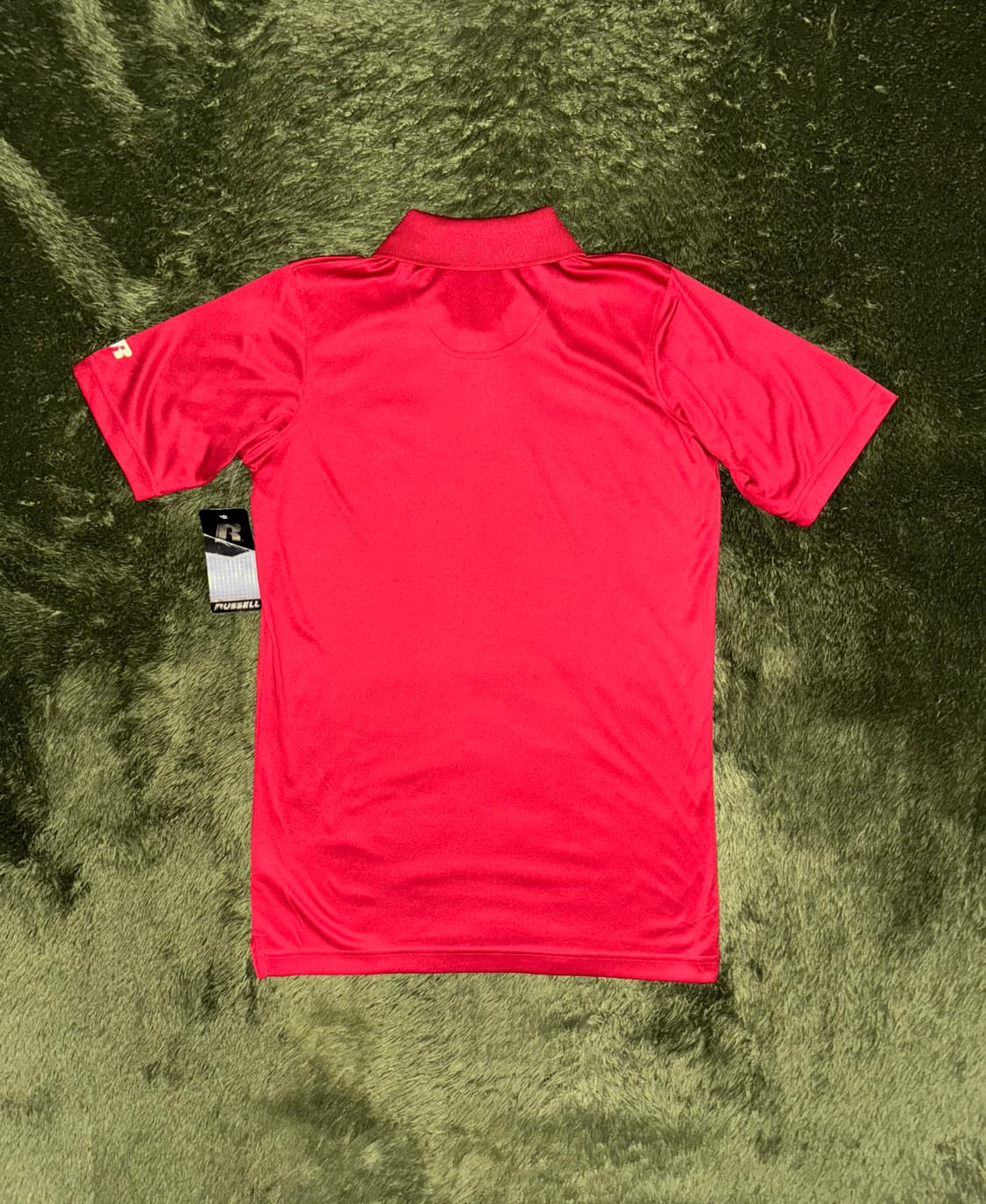 [S] Russell 러셀 애슬레틱 앨라배마 크림슨 타이드 코치 폴로 티 상품이미지6