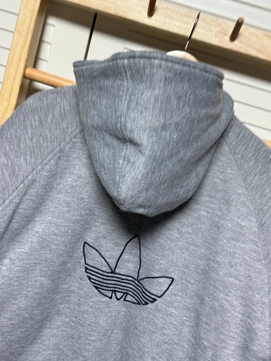 아디다스 삼선 양면 리버시블 90s 바람막이 후드 올드스쿨 자켓 상품이미지8