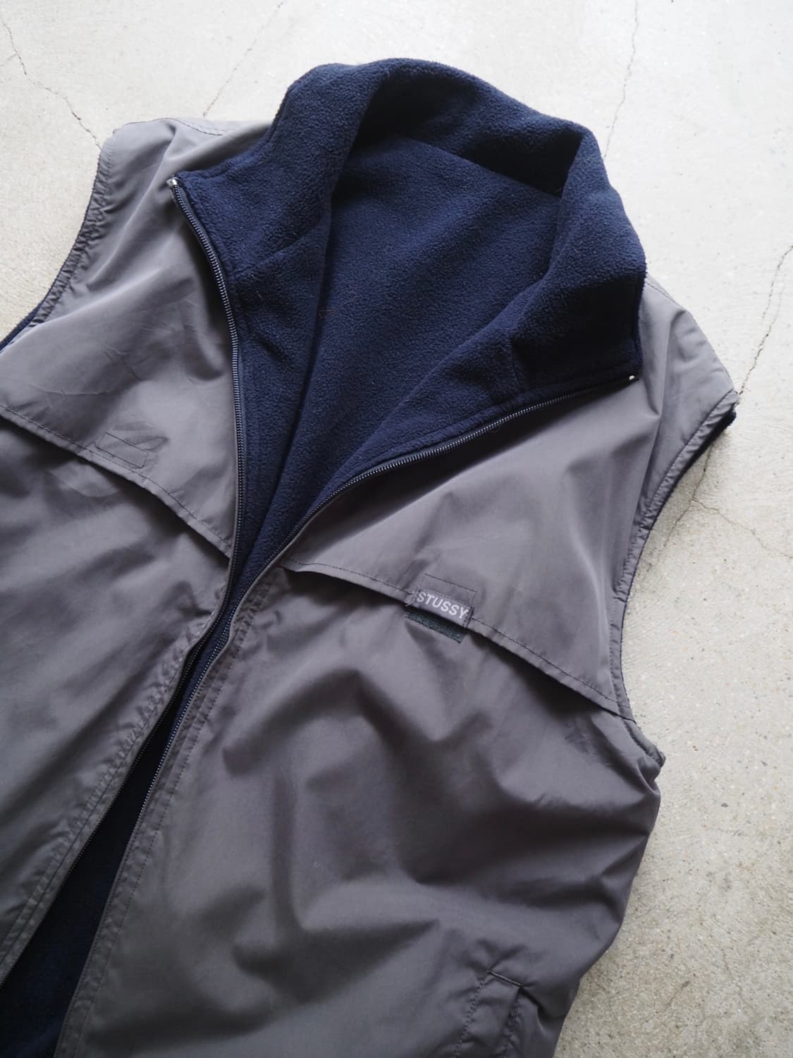 1990's STUSSY reversible vest  상품이미지2