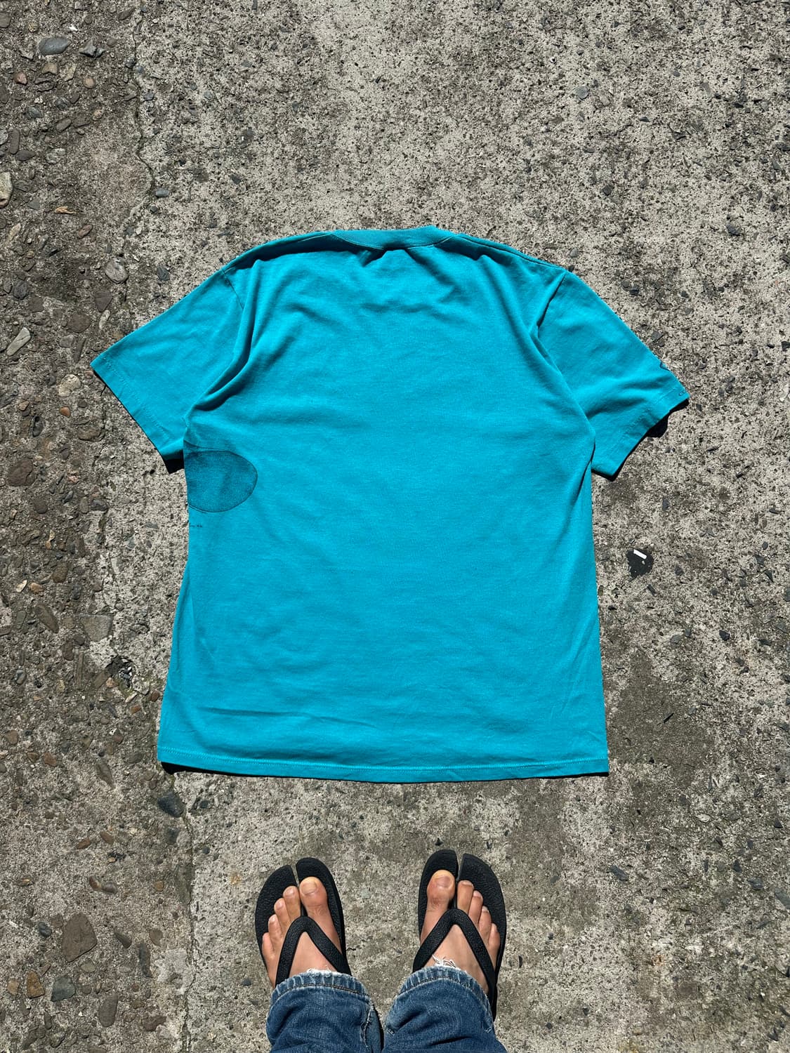 90‘s Jerzees Ron Jon seal logo print T 상품이미지7