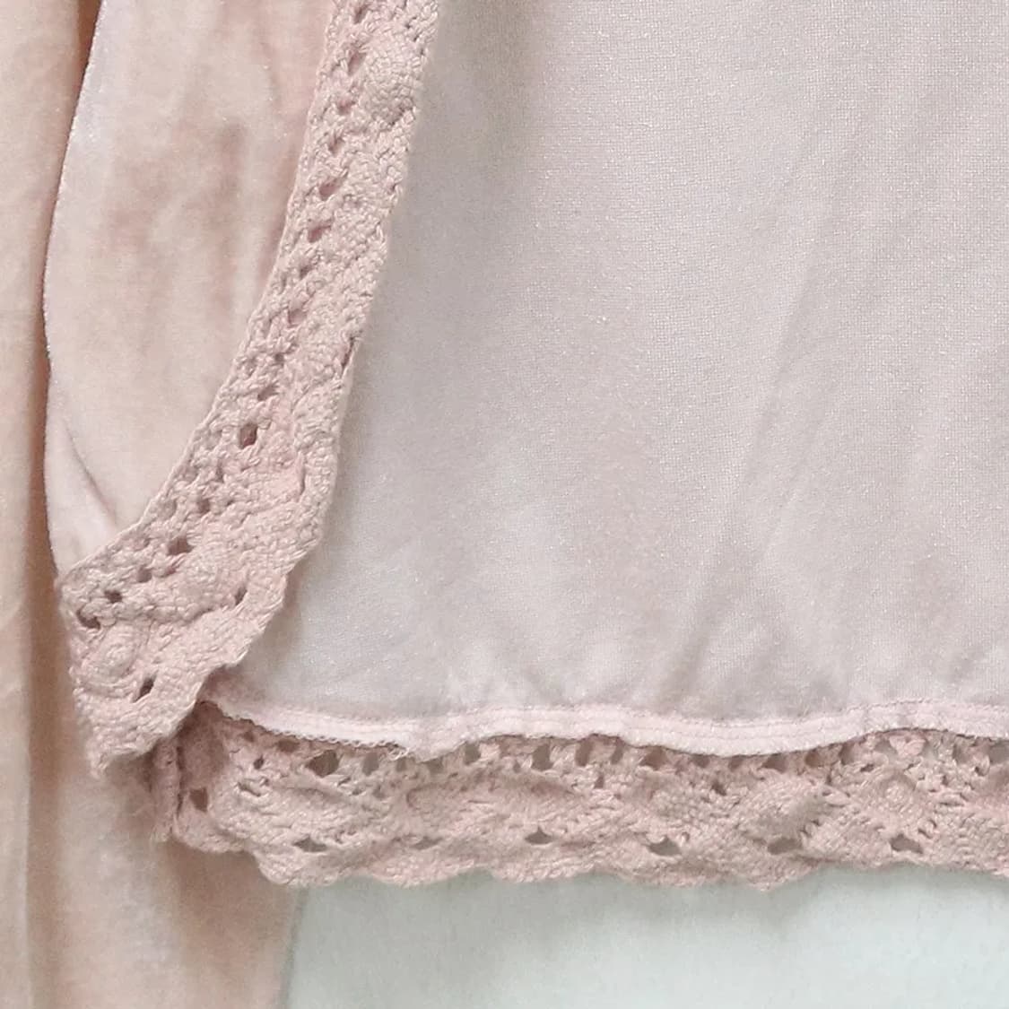 HEAT COIL 히메갸루 핑크 벨벳 볼레로 60775 상품이미지4