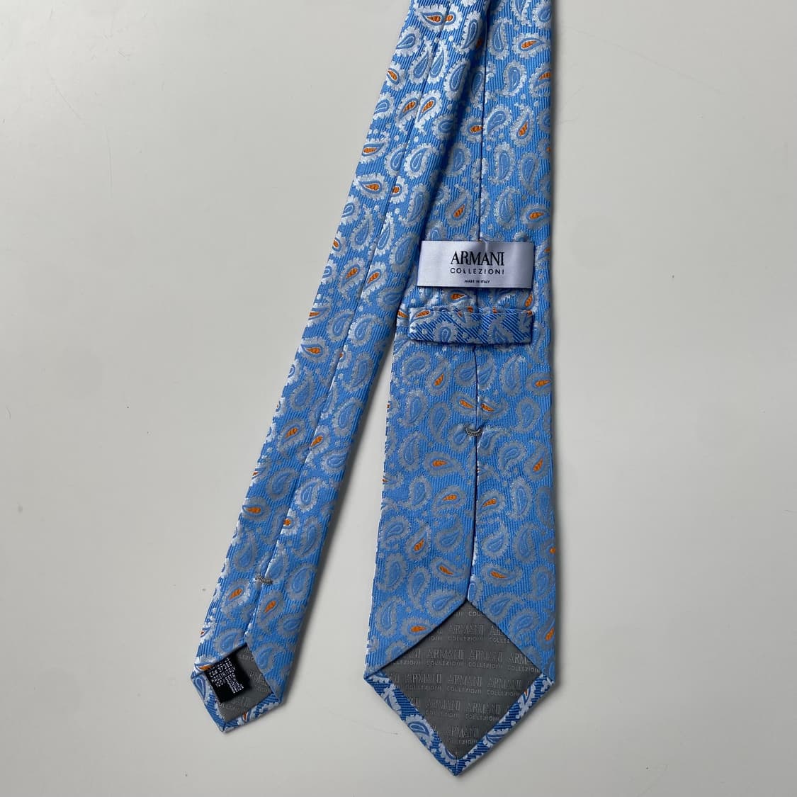 알마니 명품 정품 페이즐리 넥타이(ARMANI) 8.2cm 상품이미지3