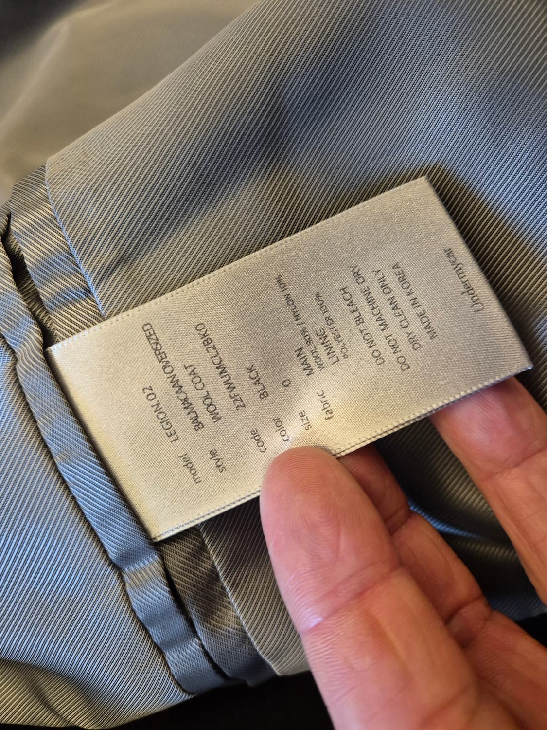 언더마이카 리전02 발마칸 코트 상품이미지7