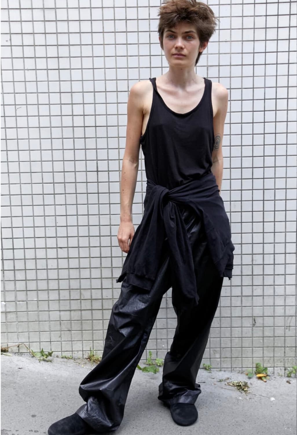 머듈 파자마 글로시 팬츠 1사이즈 상품이미지1