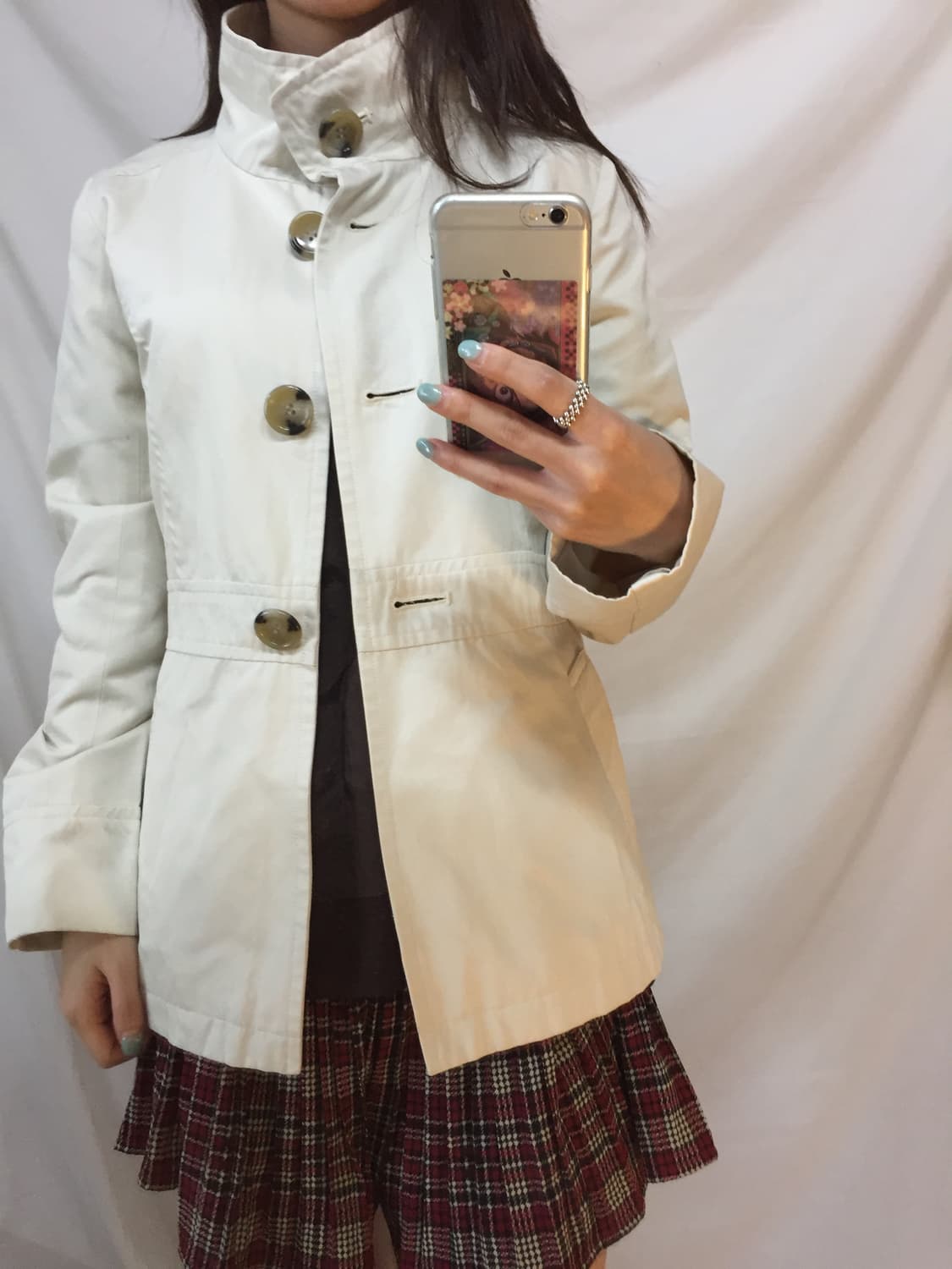 플라워 안감 자켓 상품이미지5