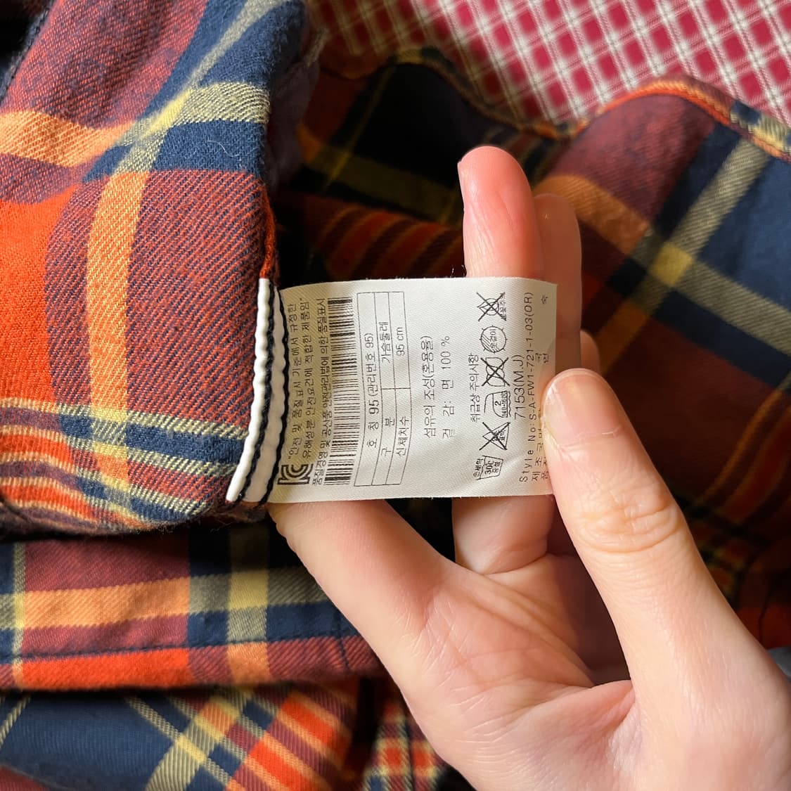 시리즈 체크셔츠 상품이미지6