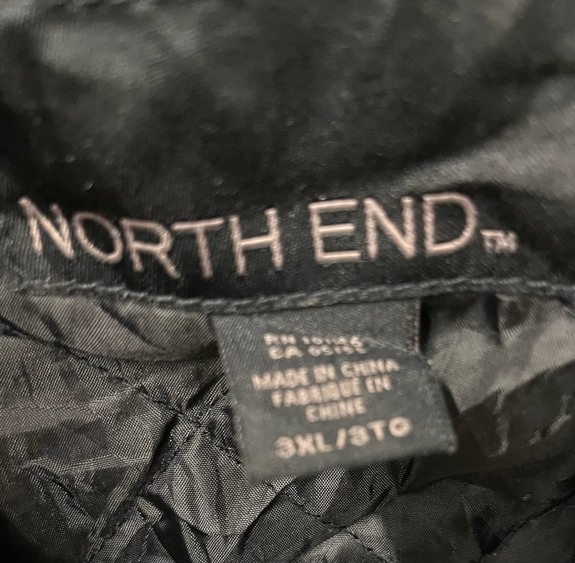 NORTH END 블랙 스타디움 자켓 3XL 상품이미지4