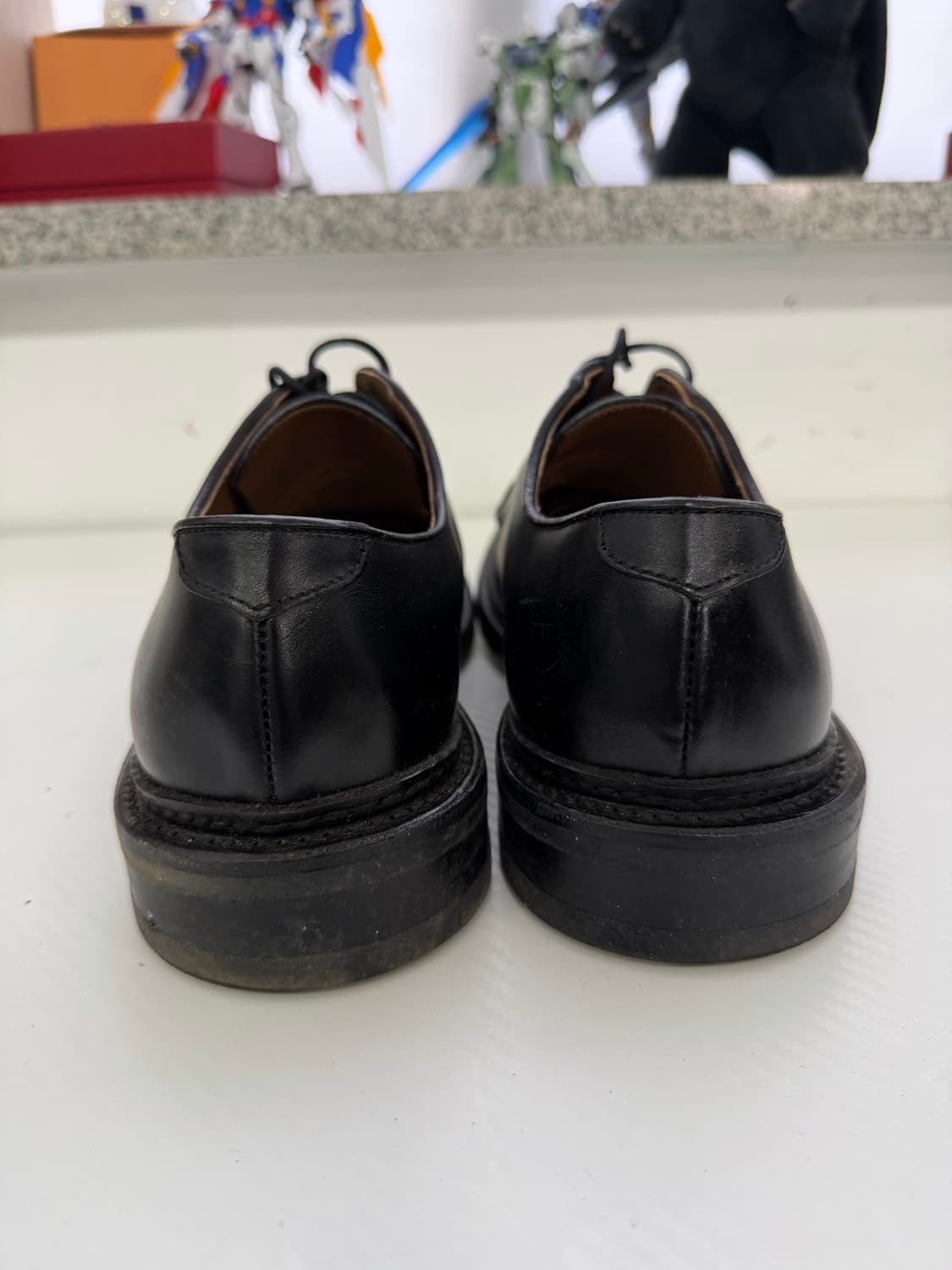 정품) 조셉트 블랙 더비 슈즈 레이스업 남성 구두 260 상품이미지5