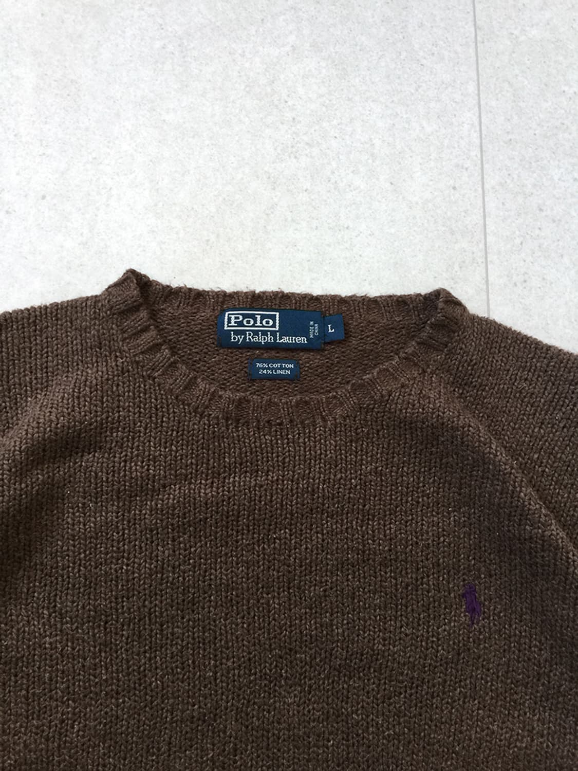 (MAN) 폴로랄프로렌 니트스웨터 XL 상품이미지2