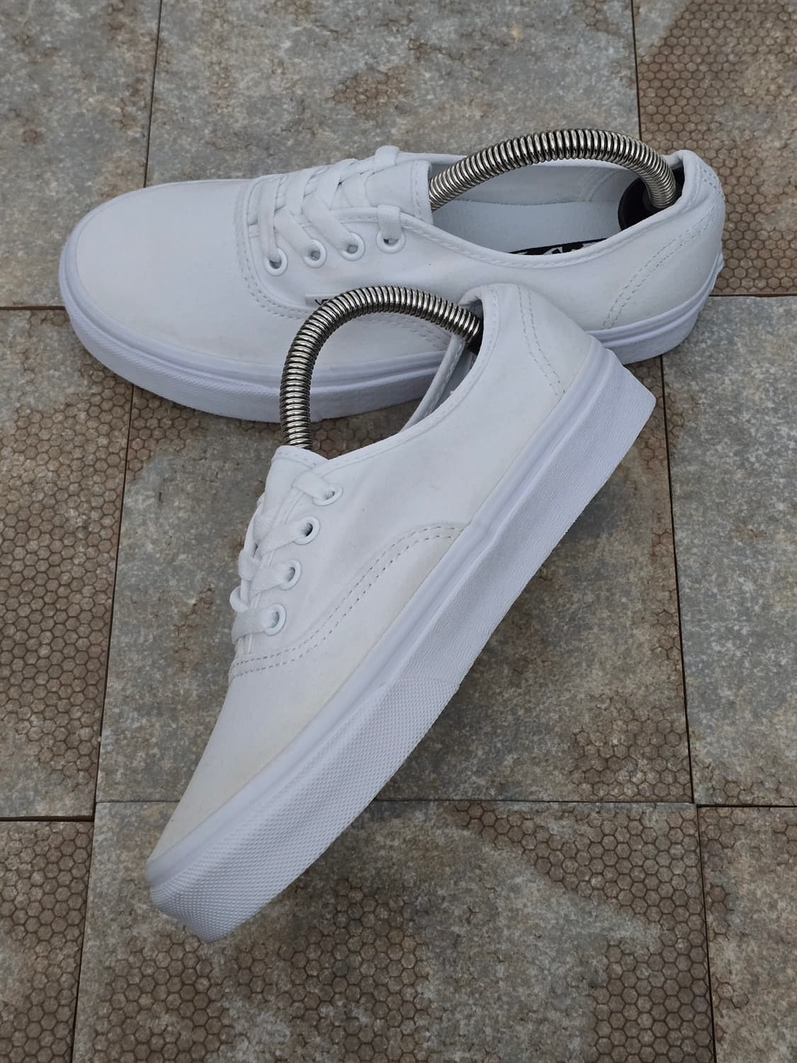 (225)반스 어센틱 화이트 상품이미지6