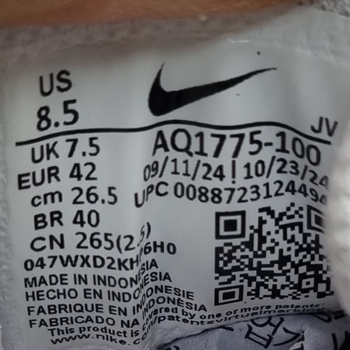 나이키 에버논로우 남성운동화265  상품이미지6