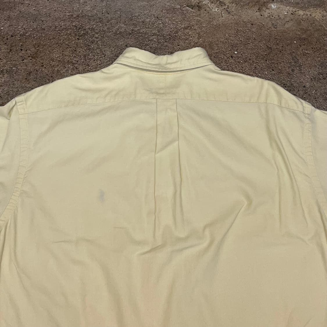 미국 빈티지 폴로랄프로렌 빅사이즈 클래식 옐로우셔츠 남방 상품이미지7