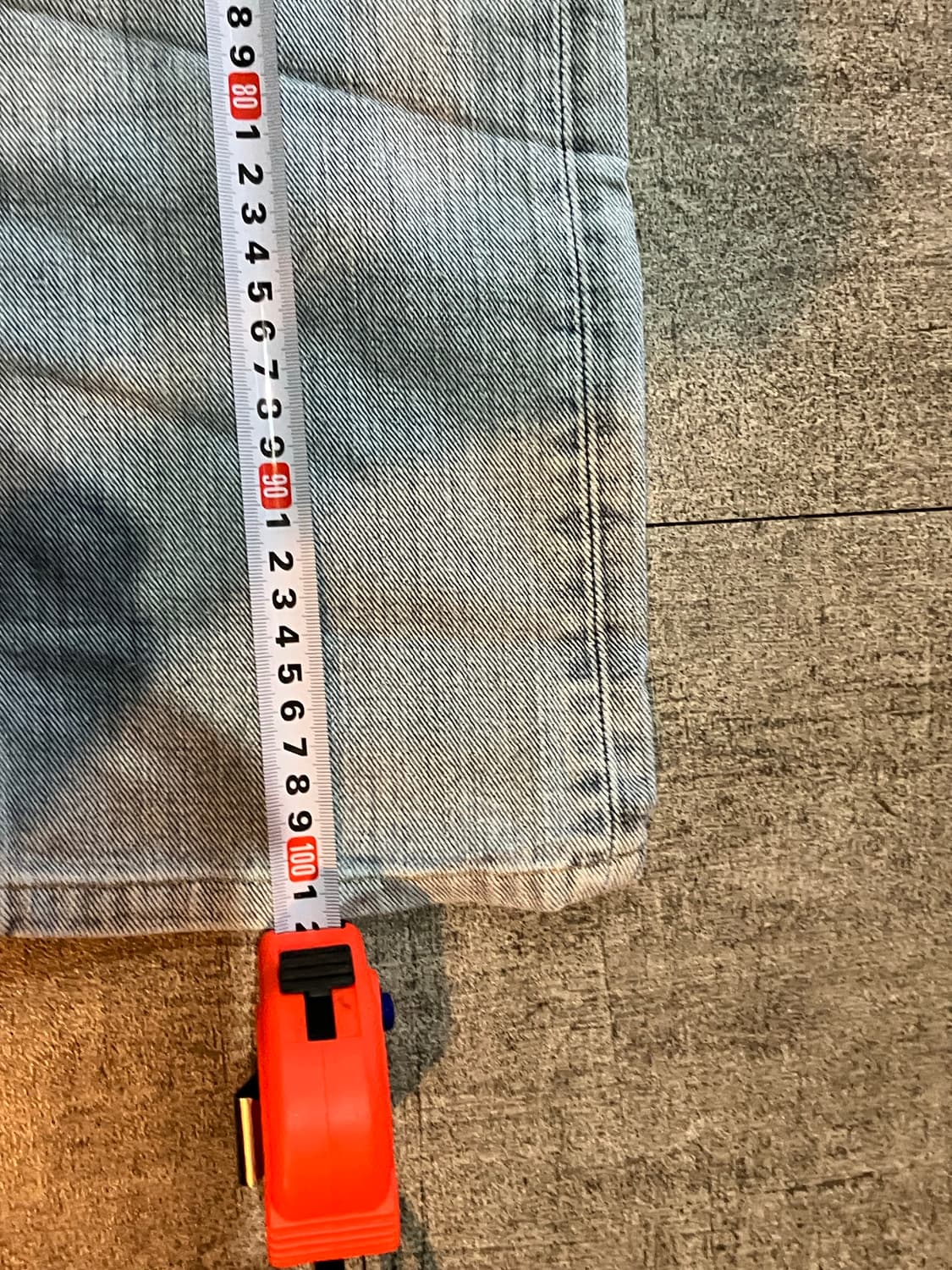 Lee 리 올드스쿨아메카지 백로고 가죽패치 데님롱팬츠 상품이미지4