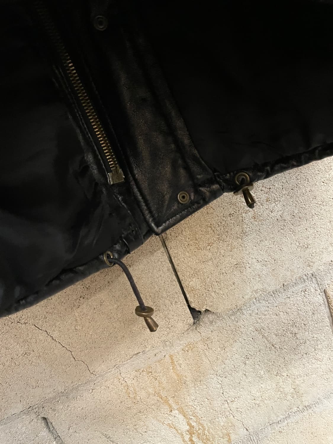 진도 양가죽 패딩 자켓 상품이미지7