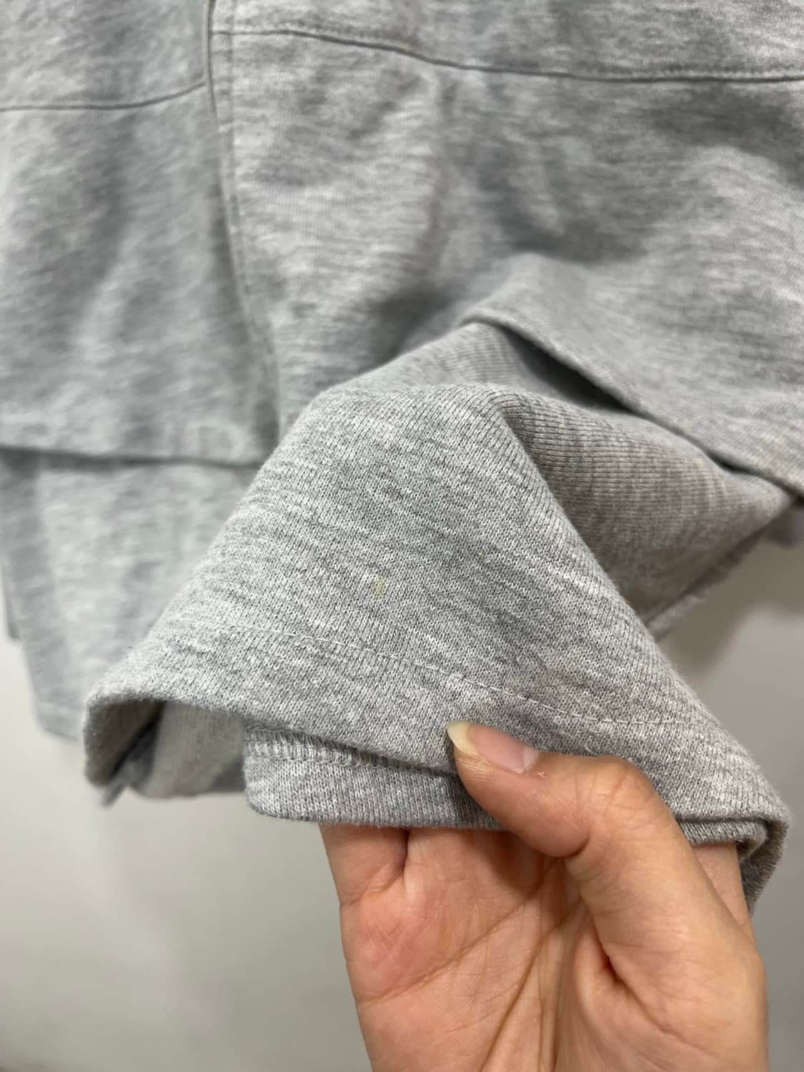 Play boy 로고 자수 캉캉 레이어드 롱후드집업 상품이미지9